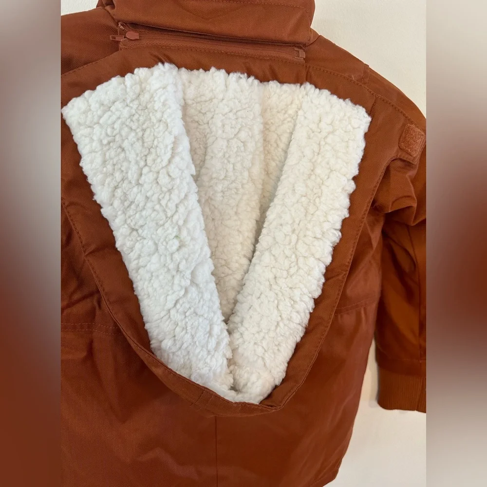 Okie Dokie Toddler Boys Hooded Midweight Parka  NWT Size 2T - Picture 8 of 14